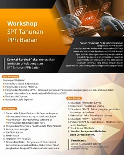 Workshop SPT PPh Badan