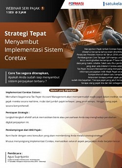 Webinar Implementasi Coretax