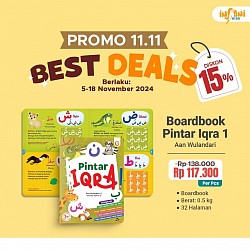 Boardbook Pintar Iqra 1