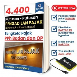 Software Pajak Putusan Pengadilan Pajak: Sengketa Pajak PPh Badan dan OP Rp 1.385.000