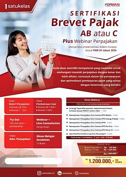 Pelatihan Bersertifikasi Brevet Pajak AB atau C