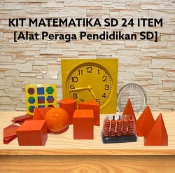 Alat Peraga Matematika SD 24 Item Rp 790.000 (Harga Sudah Pajak)