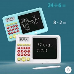 Belajar Matematika LCD+Papan Tulis Anak Warna Pink dan Biru Rp 85.000 (Harga Sudah Pajak)