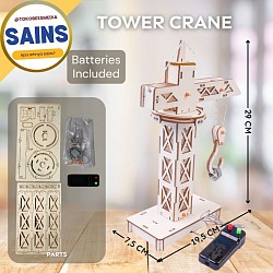 Peraga Rakitan Sains Eksperimen Tower Crane Rp 110.000